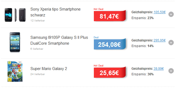 Das neue Qula.de - Warehouse Deals mit Geizhals vergleichen