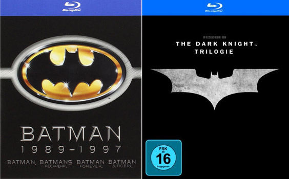 Alle Batman Filme auf Blu-ray für 27€