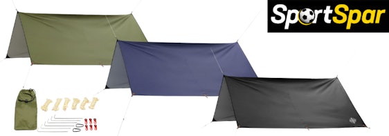 Gogland Tarp für 24€ - mit UV-Schutz, 300 x 290 cm Zeltplane