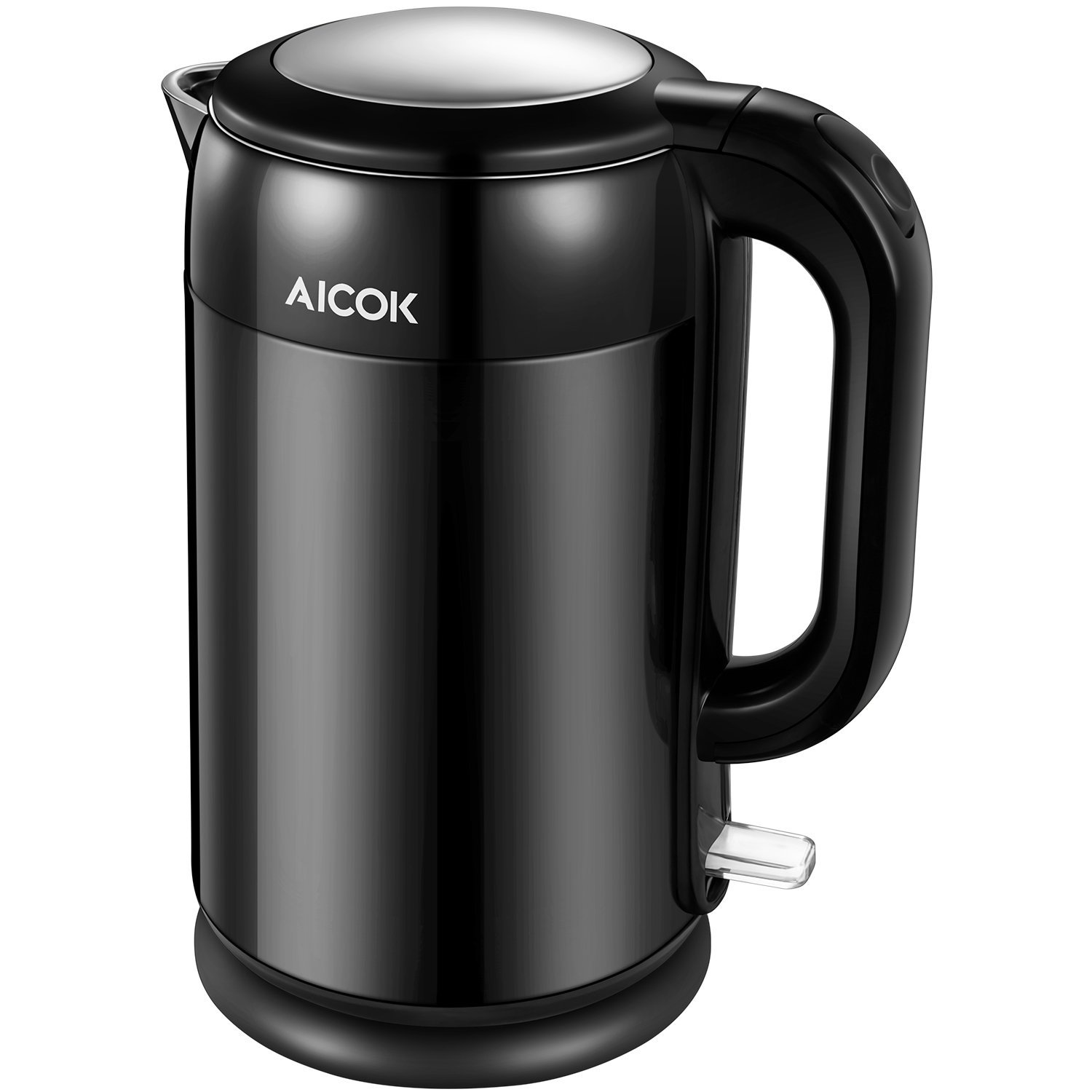 Wasserkocher Edelstahl Cool-Touch 1.7L ,2200W für 17,99€ 