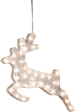 Konstsmide LED Kunststoffrentier mit Sterneffekt (2787-103) 46% reduziert