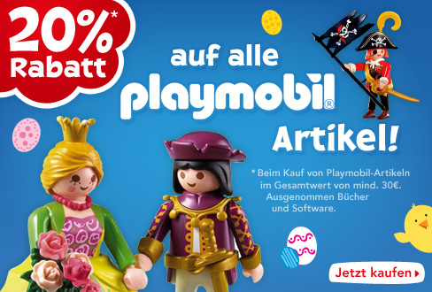 20% Rabatt auf Lego und Playmobil bei Toys "R" Us