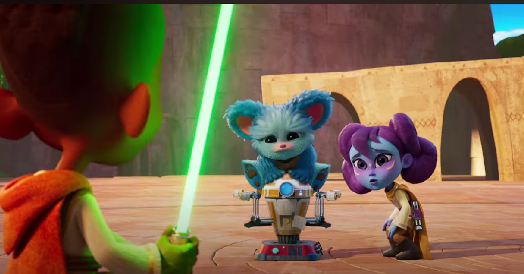 Drei Kurz-Episoden "Star Wars: Die Abenteuer der jungen Jedi" auf YouTube