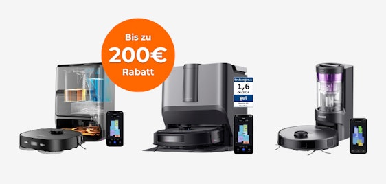 Exklusiv zum Prime Day! Eureka Saug- und Wischroboter schon ab 299€