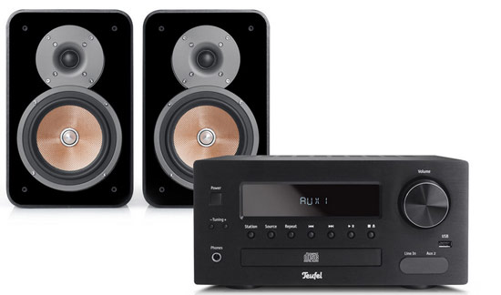 Teufel Kombo 42 - Stereosystem mit 2 Regallautsprechern und Receiver für 250€ *UPDATE*