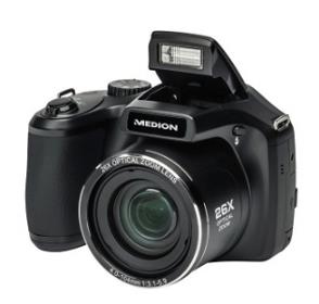16 MP Superzoom-Kamera Medion Life X44027 für 94€