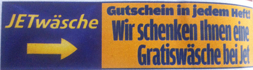 JETwäsche für 1,60€ mit Gutschein in der AutoBild - ab 14.09. am Kiosk erhältlich