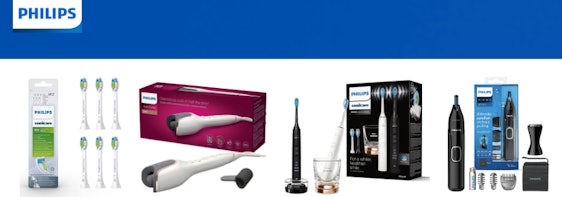 Sale bei Amazon: Philips Beauty-Produkte - Rasierer, Zahnbürsten, Epilierer & mehr