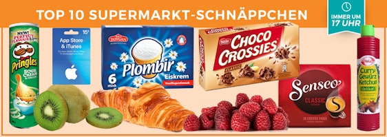 Top 10 Supermarkt Schnäppchen der KW 5 - z. B. Pringles für 0,71€ oder Plombir Eis für 1,79€