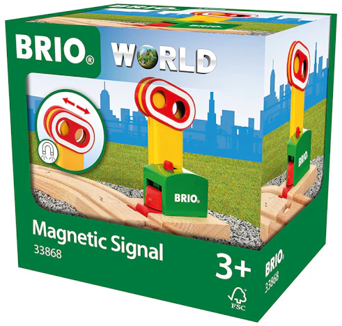 Magnetische Bahn-Ampel Brio 33868 für 5,84 EUR