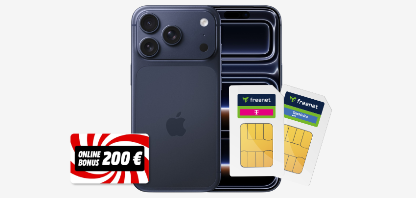 iPhone 17 Pro mit 1x 100GB + 1x 10GB Vodafone-Allnet 🍏 mit Doppelkarte