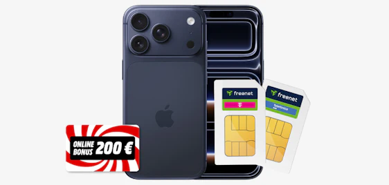 iPhone 17 Pro mit 1x 100GB + 1x 10GB Vodafone-Allnet 🍏 mit Doppelkarte