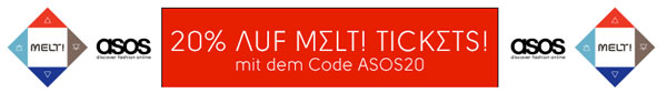 20% Rabatt auf Tickets für das Melt Festival - 3-Tageskarte für 109€