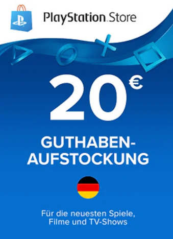 PlayStation Store Guthaben-Aufstockung 20€ (Deutschland)