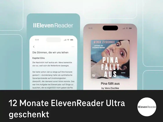 Magenta Moments: 12 Monate Monate ElevenReader Ultra geschenkt