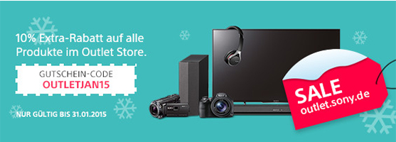10% Extra-Rabatt auf Refurbished-Produkte im Sony-Outlet