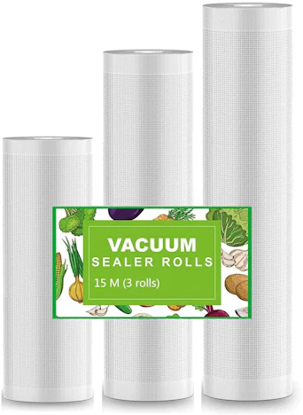 Vakuumbietbeutel Rollen Vakuumierfolie Set passend alle Vakuumiergerät für 12,23 Euro