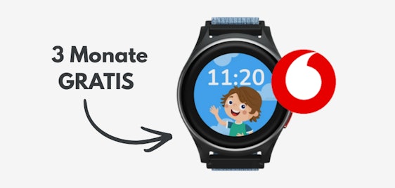 3 Monate GRATIS + kostenlose Schutzhülle 💕 Anio 6 Kinder-Smartwatch im 3GB Vodafone Tarif