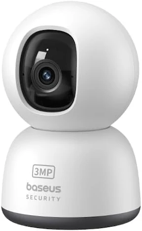 Baseus Security P1 Lite Pan-Tilt Überwachungskamera Innen, 2K HD-Klarheit, Zwei-Wege-Audio, Nachtsicht