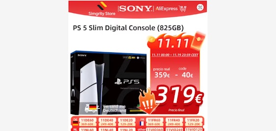 Bestpreis 🔥 PlayStation 5 Slim nur 344€ (statt 475€)