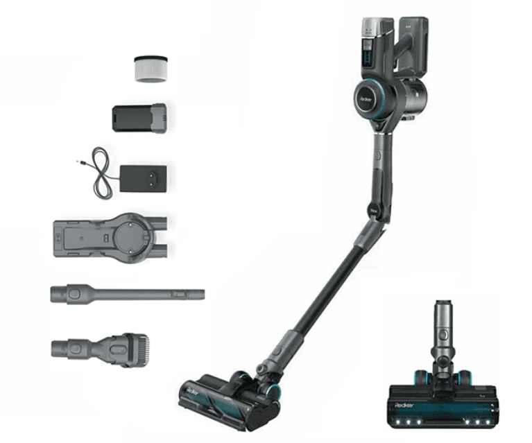 Redkey F10 Zusammenklappbar Akku Handstaubsauger 23000Pa Smart Staub-sensor EU, 169.39€