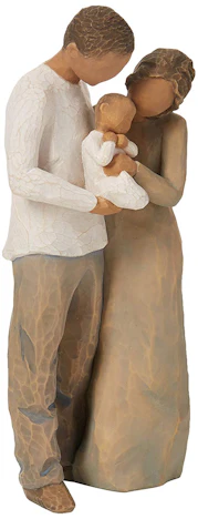 Enesco 27268 Figur Demdaco: Jetzt sind wir zu dritt