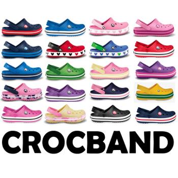 crocs Crocband (versch. Farben &amp; Größen) ab 21,95 Euro