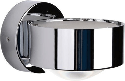 Top Light Puk Wall Outdoor LED 6,5 cm chrom (2-48012) 36% reduziert