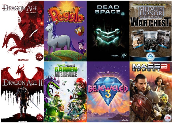 Humble Origin Bundle 2 - z.B. mit Dragon Age I + II , Dead Space 2, C&C: Generals oder Mass Effect 2