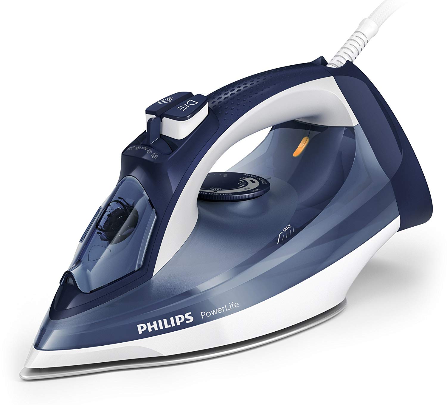 Philips PowerLife GC2994/20 Dampfbügeleisen (2400 W) blau/weiß