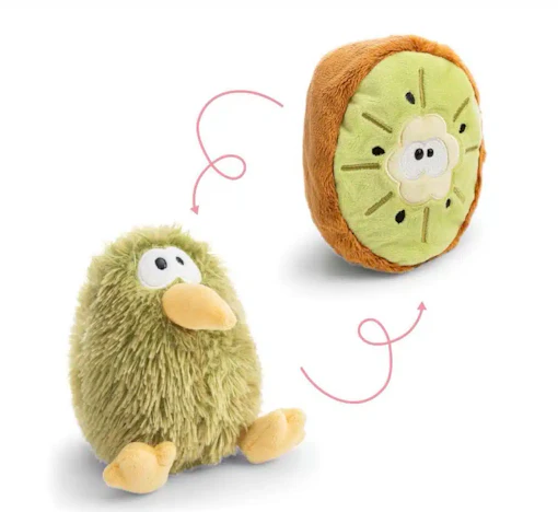 NICI Kuscheltier Kiwi grün 15cm 2in1 mit Wendefunktion für 15,72€(statt 19,99€)