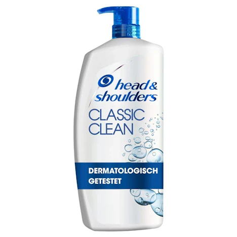 4 x Head & Shoulders XXL Classic Clean Anti Schuppen Shampoo, 900 ml