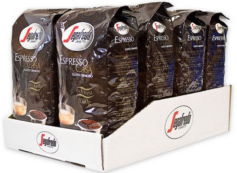 8kg Segafredo Espresso Casa “Ganze Bohne” für 80€