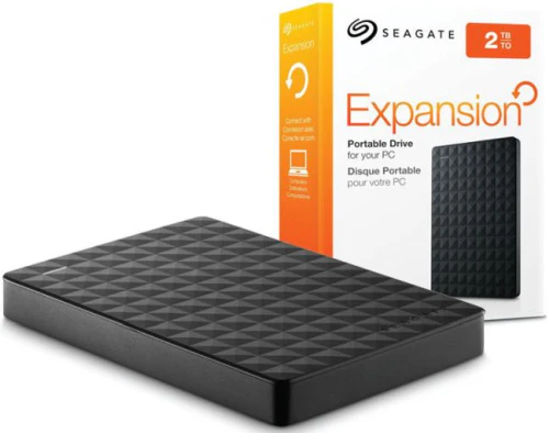Seagate Expansion Portable 2TB (STEA2000400) für 58,44 EUR inkl. Versand