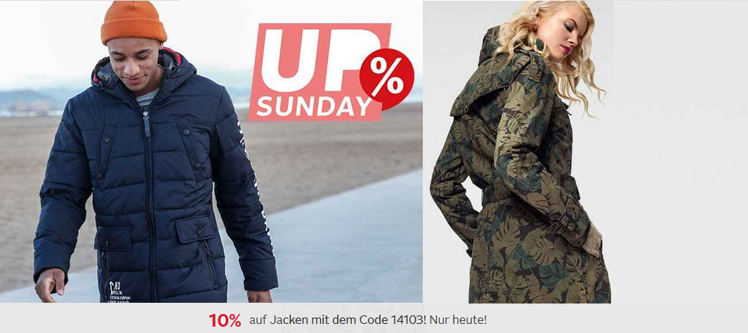 UPSunday bei Otto: 10% Rabatt auf alle Jacken 🧥 – z.B.: Jack &amp; Jones Blouson »Explore Bomber Jacket« für 54€