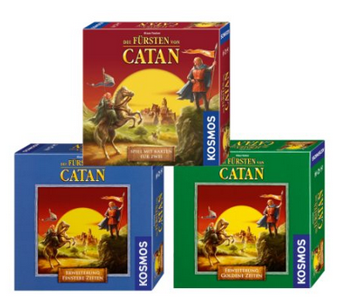 Die Fürsten von Catan Bundle (Spiel + 2 Erweiterungen) für 21€