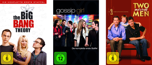 Amazon: 3 TV-Serien für 25€