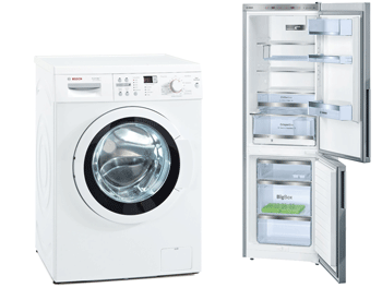 Amazon: 50€ Rabatt auf Bosch Haushaltsgeräte, z.B.  Bosch WAQ28321 Waschmaschine für 469€