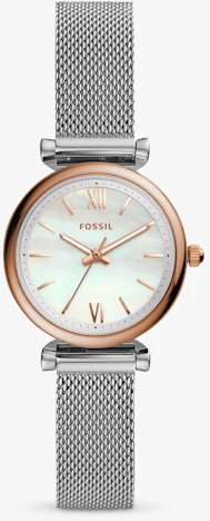 Aktion: Fossil Carlie 28 mm ES4614 für nur 54,00€ statt 98,32€
