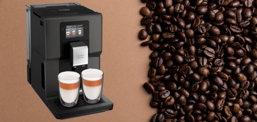 Krups EA872B Intuition Preference für 508€ – mit großem Farb-Touchscreen, Milchaufschäumer-Einsaugsystem