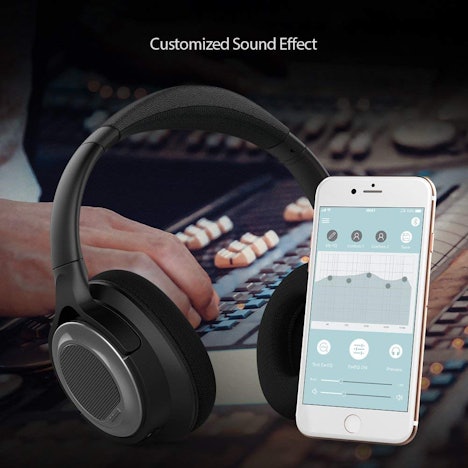 Bluetooth Kopfhörer mit 20 Stunden Spielzeit Duale 40 mm Tieftontöner