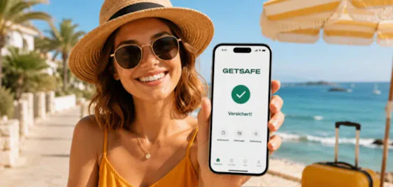 Kostenlos abgesichert in den Urlaub! ✈️ Getsafe Auslandskrankenversicherung 1 Jahr beitragsfrei 0€