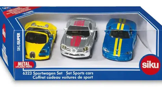 Müller: 3 Siku Sportwagen Set für 7,20 €