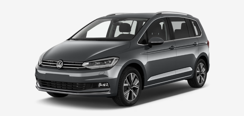 VW Touran Comfortline für 32.289€ - Comfortline mit 150 PS, in Uranograu lackiert, 6,3 L/100km Verbrauch