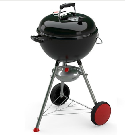 Weber Holzkohlegrill Kettle Plus GBS, Ø 47 cm, schwarz