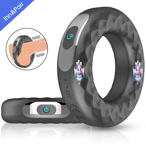 vibrierender Cockring Klitorisstimulator mit 10 Modi Vibration