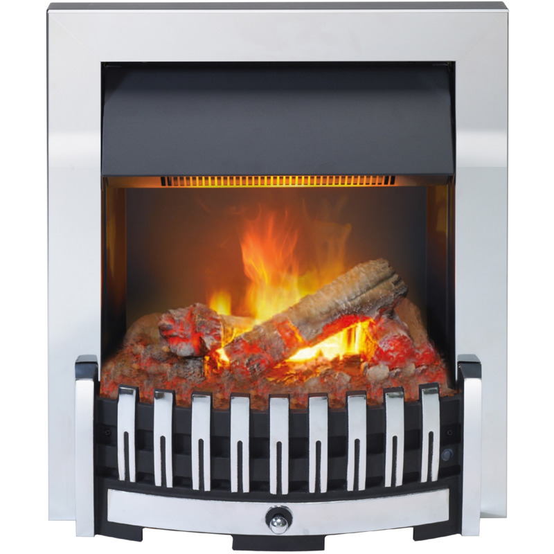 EWT Danville Opti-Myst 3D Kamineinsatz chrom 20% reduziert