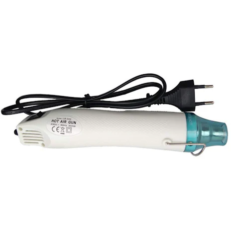 300W Hand Heizluftgebläse Tragbarer Heissluft-Gebläse Ton Stempel DIY Tools Einknopfbedienung