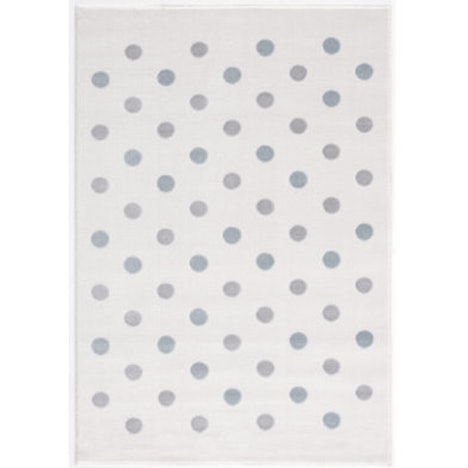 Livone Happy Rugs Confetti (100 x 160 cm) creme/blau/silbergrau mit 22% Nachlass