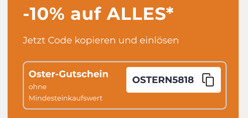 Oster-Aktion! 🤩 babymarkt 10% Rabatt auf alles - Aktion endet Morgen Nacht